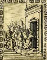 An illustration from Le imagini dei degli antichi (1608)
