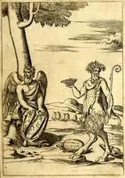 An illustration from Le imagini de i dei de gli antichi : nelle qvali si contengono gl' idoli, i riti, le cerimonie, & altre cose appartenenti alla religione de gli antichi (1592)