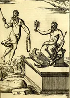 An illustration from Le imagini de i dei de gli antichi : nelle qvali si contengono gl' idoli, i riti, le cerimonie, & altre cose appartenenti alla religione de gli antichi (1592)