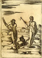 An illustration from Le imagini de i dei de gli antichi : nelle qvali si contengono gl' idoli, i riti, le cerimonie, & altre cose appartenenti alla religione de gli antichi (1592)