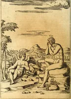 An illustration from Le imagini de i dei de gli antichi : nelle qvali si contengono gl' idoli, i riti, le cerimonie, & altre cose appartenenti alla religione de gli antichi (1592)