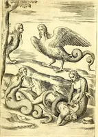 An illustration from Le imagini de i dei de gli antichi : nelle qvali si contengono gl' idoli, i riti, le cerimonie, & altre cose appartenenti alla religione de gli antichi (1592)