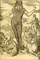 An illustration from Le imagini de i dei de gli antichi : nelle qvali si contengono gl' idoli, i riti, le cerimonie, & altre cose appartenenti alla religione de gli antichi (1592)