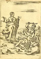 Picture 81 of 97 from Le imagini de i dei de gli antichi : nelle qvali si contengono gl' idoli, i riti, le cerimonie, & altre cose appartenenti alla religione de gli antichi (1592), leaf 424
