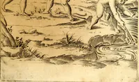 An illustration from Le imagini de i dei de gli antichi : nelle qvali si contengono gl' idoli, i riti, le cerimonie, & altre cose appartenenti alla religione de gli antichi (1592)