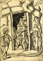 An illustration from Le imagini de i dei de gli antichi : nelle qvali si contengono gl' idoli, i riti, le cerimonie, & altre cose appartenenti alla religione de gli antichi (1592)