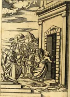 An illustration from Le imagini de i dei de gli antichi : nelle qvali si contengono gl' idoli, i riti, le cerimonie, & altre cose appartenenti alla religione de gli antichi (1592)
