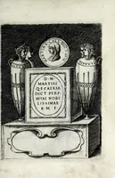 Picture 1 of 39 from Le imagini delle donne avgvste intagliate in istampa di rame : con le vite, et ispositioni di Enea Vico sopra i riversi delle loro medaglie antiche (1600), leaf 11
