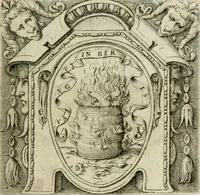 Picture 66 of 246 from Le imprese illustri : con espositioni et discorsi del Sor Ieronimo Ruscelli : al serenissimo et sempre felicissimo re Catolico Filippo D'Austaria : con la giunta di altre imprese tutto riordinato et corretto da Fran.co Patritio (1572), leaf 158
