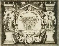 Picture 100 of 246 from Le imprese illustri : con espositioni et discorsi del Sor Ieronimo Ruscelli : al serenissimo et sempre felicissimo re Catolico Filippo D'Austaria : con la giunta di altre imprese tutto riordinato et corretto da Fran.co Patritio (1572), leaf 249