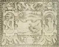 Picture 131 of 246 from Le imprese illustri : con espositioni et discorsi del Sor Ieronimo Ruscelli : al serenissimo et sempre felicissimo re Catolico Filippo D'Austaria : con la giunta di altre imprese tutto riordinato et corretto da Fran.co Patritio (1572), leaf 321