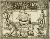 Picture 135 of 246 from Le imprese illustri : con espositioni et discorsi del Sor Ieronimo Ruscelli : al serenissimo et sempre felicissimo re Catolico Filippo D'Austaria : con la giunta di altre imprese tutto riordinato et corretto da Fran.co Patritio (1572), leaf 329