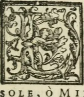 Picture 169 of 246 from Le imprese illustri : con espositioni et discorsi del Sor Ieronimo Ruscelli : al serenissimo et sempre felicissimo re Catolico Filippo D'Austaria : con la giunta di altre imprese tutto riordinato et corretto da Fran.co Patritio (1572), leaf 450