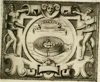 Picture 175 of 246 from Le imprese illustri : con espositioni et discorsi del Sor Ieronimo Ruscelli : al serenissimo et sempre felicissimo re Catolico Filippo D'Austaria : con la giunta di altre imprese tutto riordinato et corretto da Fran.co Patritio (1572), leaf 470