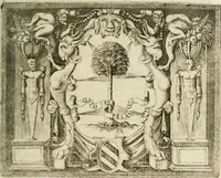 Picture 187 of 246 from Le imprese illustri : con espositioni et discorsi del Sor Ieronimo Ruscelli : al serenissimo et sempre felicissimo re Catolico Filippo D'Austaria : con la giunta di altre imprese tutto riordinato et corretto da Fran.co Patritio (1572), leaf 492