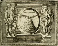 Picture 230 of 246 from Le imprese illustri : con espositioni et discorsi del Sor Ieronimo Ruscelli : al serenissimo et sempre felicissimo re Catolico Filippo D'Austaria : con la giunta di altre imprese tutto riordinato et corretto da Fran.co Patritio (1572), leaf 570
