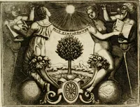 Picture 245 of 246 from Le imprese illustri : con espositioni et discorsi del Sor Ieronimo Ruscelli : al serenissimo et sempre felicissimo re Catolico Filippo D'Austaria : con la giunta di altre imprese tutto riordinato et corretto da Fran.co Patritio (1572), leaf 604