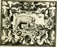 An illustration from Le imprese illustri (1566)