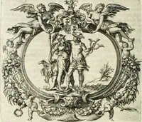 An illustration from Le imprese illustri (1566)