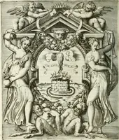 An illustration from Le imprese illustri (1566)