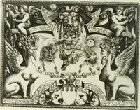 An illustration from Le imprese illustri (1566)