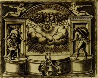 An illustration from Le imprese illustri del S.or Ieronimo Ruscelli. (1584)