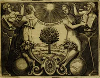 An illustration from Le imprese illustri del S.or Ieronimo Ruscelli. (1584)