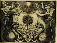 An illustration from Le imprese illustri del S.or Ieronimo Ruscelli. (1584)