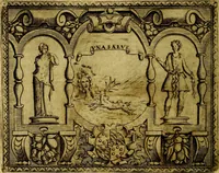 An illustration from Le imprese illustri del S.or Ieronimo Ruscelli. (1584)