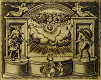 An illustration from Le imprese illustri del S.or Ieronimo Ruscelli. (1584)