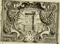 An illustration from Le imprese illvstri del s.or Ieronimo Rvscelli. Aggivntovi nvovam.te il qvarto libro da Vincenzo Rvscelli da Viterbo.. (1584)