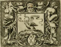 An illustration from Le imprese illvstri del s.or Ieronimo Rvscelli. Aggivntovi nvovam.te il qvarto libro da Vincenzo Rvscelli da Viterbo.. (1584)