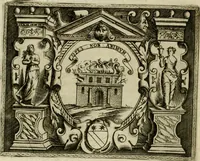 An illustration from Le imprese illvstri del s.or Ieronimo Rvscelli. Aggivntovi nvovam.te il qvarto libro da Vincenzo Rvscelli da Viterbo.. (1584)