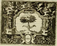 An illustration from Le imprese illvstri del s.or Ieronimo Rvscelli. Aggivntovi nvovam.te il qvarto libro da Vincenzo Rvscelli da Viterbo.. (1584)