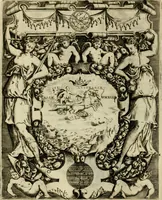 An illustration from Le imprese illvstri del s.or Ieronimo Rvscelli. Aggivntovi nvovam.te il qvarto libro da Vincenzo Rvscelli da Viterbo.. (1584)
