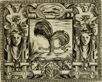 An illustration from Le imprese illvstri del s.or Ieronimo Rvscelli. Aggivntovi nvovam.te il qvarto libro da Vincenzo Rvscelli da Viterbo.. (1584)