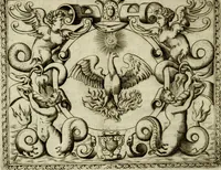An illustration from Le imprese illvstri del s.or Ieronimo Rvscelli. Aggivntovi nvovam.te il qvarto libro da Vincenzo Rvscelli da Viterbo.. (1584)