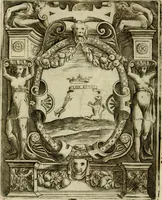 An illustration from Le imprese illvstri del s.or Ieronimo Rvscelli. Aggivntovi nvovam.te il qvarto libro da Vincenzo Rvscelli da Viterbo.. (1584)