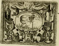 An illustration from Le imprese illvstri del s.or Ieronimo Rvscelli. Aggivntovi nvovam.te il qvarto libro da Vincenzo Rvscelli da Viterbo.. (1584)