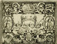 An illustration from Le imprese illvstri del s.or Ieronimo Rvscelli. Aggivntovi nvovam.te il qvarto libro da Vincenzo Rvscelli da Viterbo.. (1584)