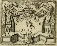 An illustration from Le imprese illvstri del s.or Ieronimo Rvscelli. Aggivntovi nvovam.te il qvarto libro da Vincenzo Rvscelli da Viterbo.. (1584)