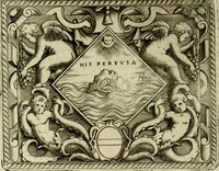 An illustration from Le imprese illvstri del s.or Ieronimo Rvscelli. Aggivntovi nvovam.te il qvarto libro da Vincenzo Rvscelli da Viterbo.. (1584)