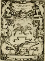 An illustration from Le imprese illvstri del s.or Ieronimo Rvscelli. Aggivntovi nvovam.te il qvarto libro da Vincenzo Rvscelli da Viterbo.. (1584)