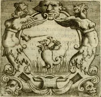An illustration from Le imprese illvstri del s.or Ieronimo Rvscelli. Aggivntovi nvovam.te il qvarto libro da Vincenzo Rvscelli da Viterbo.. (1584)