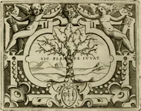 An illustration from Le imprese illvstri del s.or Ieronimo Rvscelli. Aggivntovi nvovam.te il qvarto libro da Vincenzo Rvscelli da Viterbo.. (1584)