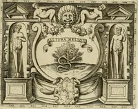 An illustration from Le imprese illvstri del s.or Ieronimo Rvscelli. Aggivntovi nvovam.te il qvarto libro da Vincenzo Rvscelli da Viterbo.. (1584)