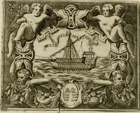 An illustration from Le imprese illvstri del s.or Ieronimo Rvscelli. Aggivntovi nvovam.te il qvarto libro da Vincenzo Rvscelli da Viterbo.. (1584)