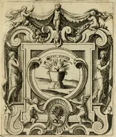 An illustration from Le imprese illvstri del s.or Ieronimo Rvscelli. Aggivntovi nvovam.te il qvarto libro da Vincenzo Rvscelli da Viterbo.. (1584)