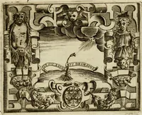 An illustration from Le imprese illvstri del s.or Ieronimo Rvscelli. Aggivntovi nvovam.te il qvarto libro da Vincenzo Rvscelli da Viterbo.. (1584)