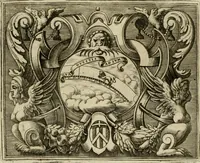 An illustration from Le imprese illvstri del s.or Ieronimo Rvscelli. Aggivntovi nvovam.te il qvarto libro da Vincenzo Rvscelli da Viterbo.. (1584)